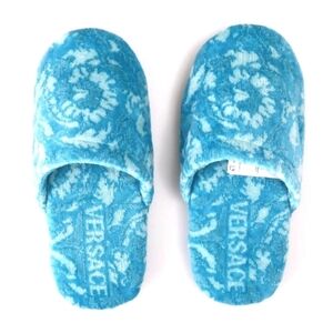 NWT VERSACE BAROQUE SLIPPERS SIZE SMALL